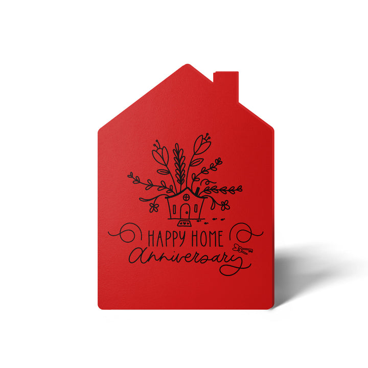 Set of Happy Home Anniversary Greeting Cards | Envelopes Included | 8-GC002