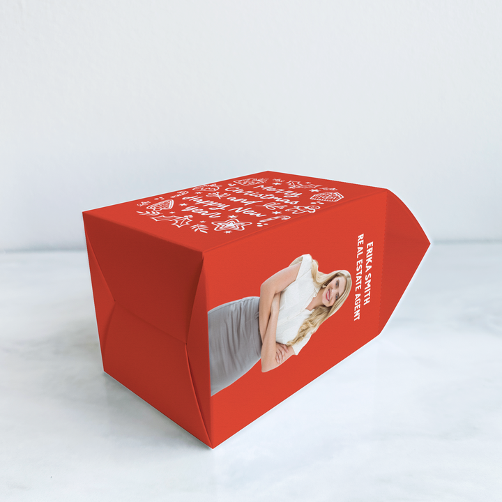 Merry Christmas and Happy New Year Pop By Box | Real Estate | 20-BX1-AB Holiday Pop By Box Market Dwellings
