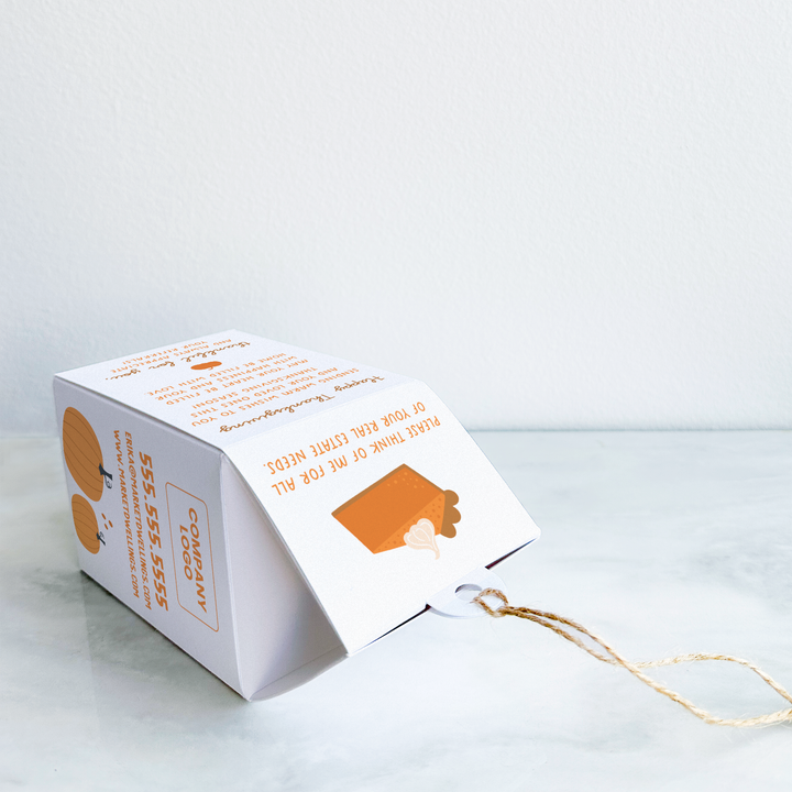 Clients Like You Are Sweeter Than Pie Pop By Box | Thanksgiving | Real Estate | 12-BX1 Holiday Pop By Box Market Dwellings