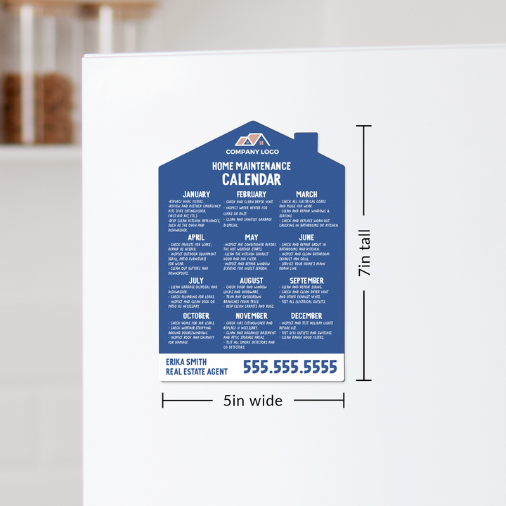 Customizable | Home Maintenance Refrigerator Magnets | DSM-18-AB Magnet Market Dwellings   