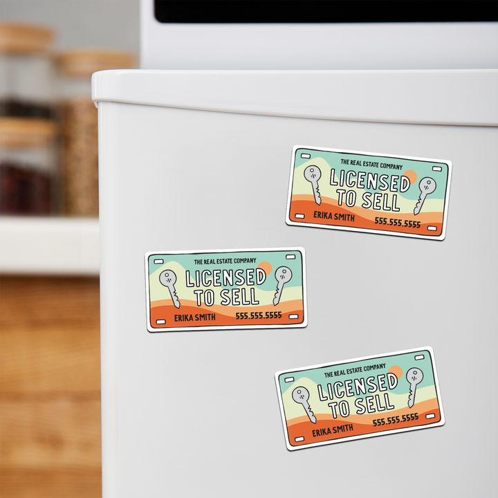 Customizable | Licensed to Sell Refrigerator Magnets | DSM-19 Magnet Market Dwellings