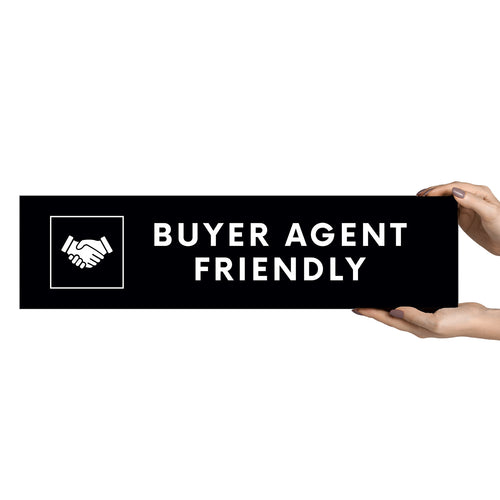 Customizable Buyer Agent Friendly Sign Rider Sign Rider Market Dwellings