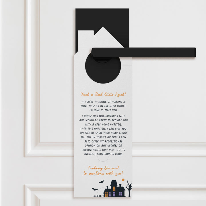 It's A Boo-Tiful Time To Buy Or Sell A Home! Door Hangers Holiday Door Hanger Market Dwellings