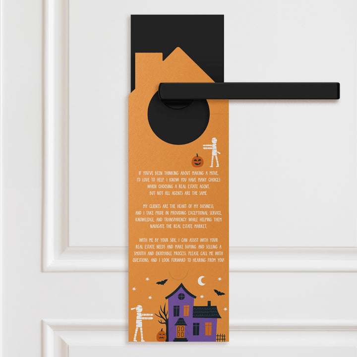 This Halloween, You Should Go As A Homebuyer. Door Hangers Holiday Door Hanger Market Dwellings