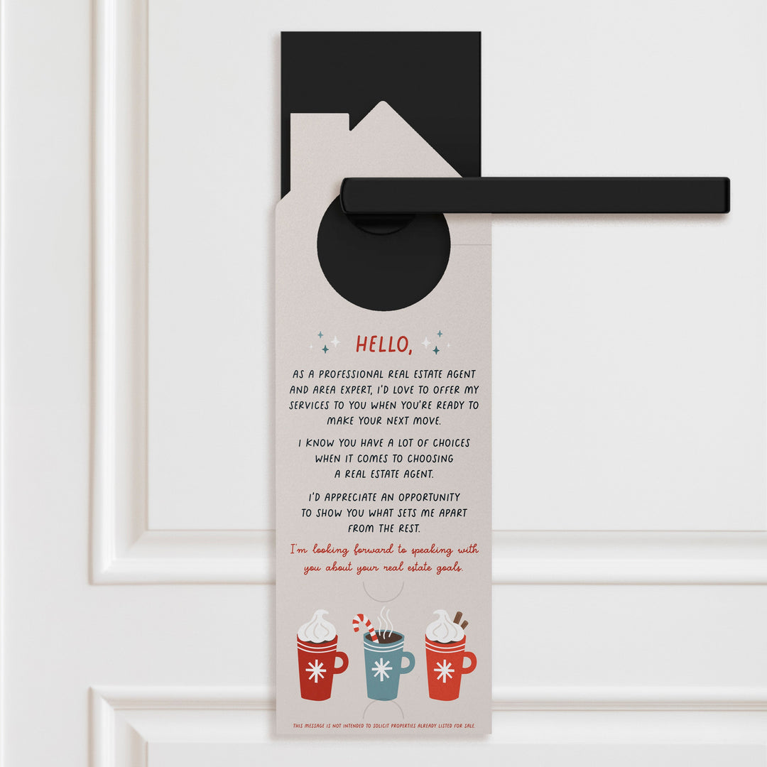Call Me For Sugar, Spice, & Real Estate Advice. Door Hangers Holiday Door Hanger Market Dwellings