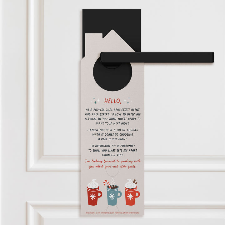 Call Me For Sugar, Spice, & Real Estate Advice. Door Hangers Holiday Door Hanger Market Dwellings