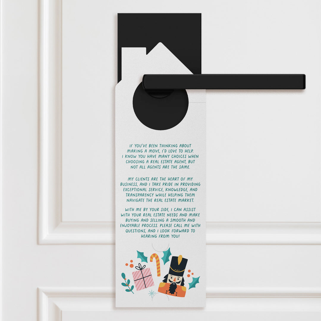 Nuts About Real Estate, Let Me Take A Crack At Helping You Buy Or Sell A Home. Door Hangers Holiday Door Hanger Market Dwellings