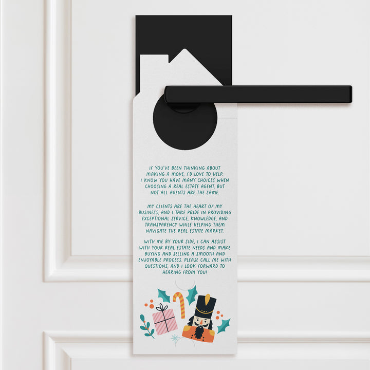 Nuts About Real Estate, Let Me Take A Crack At Helping You Buy Or Sell A Home. Door Hangers Holiday Door Hanger Market Dwellings