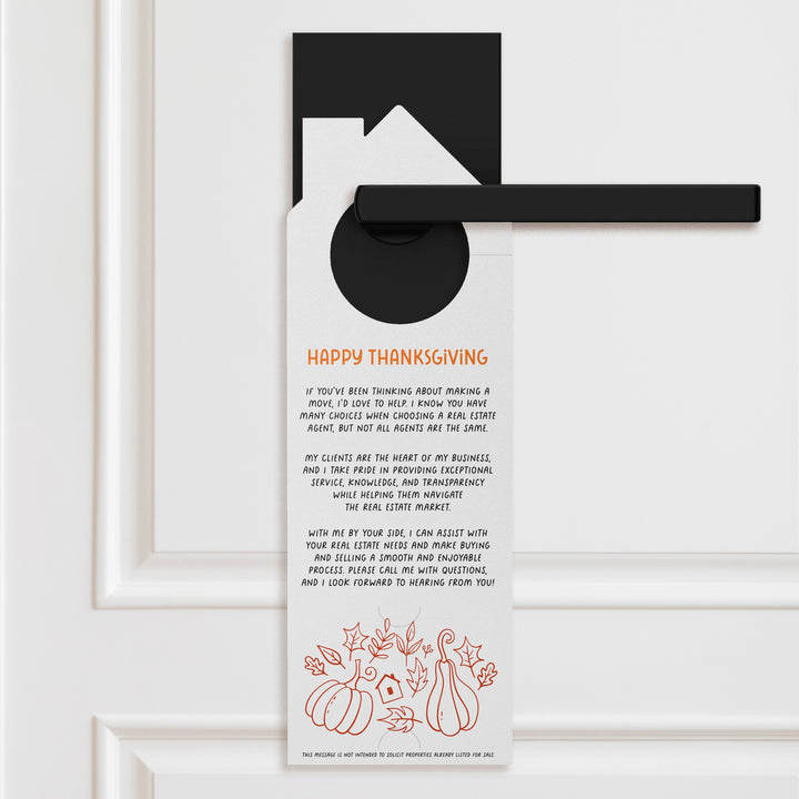 Thankful, Blessed, And Real Estate Obsessed! Door Hangers Holiday Door Hanger Market Dwellings
