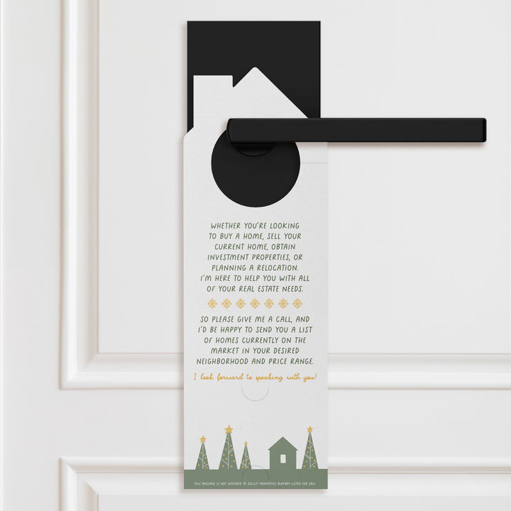 New Home For The Holidays? Door Hangers Holiday Door Hanger Market Dwellings