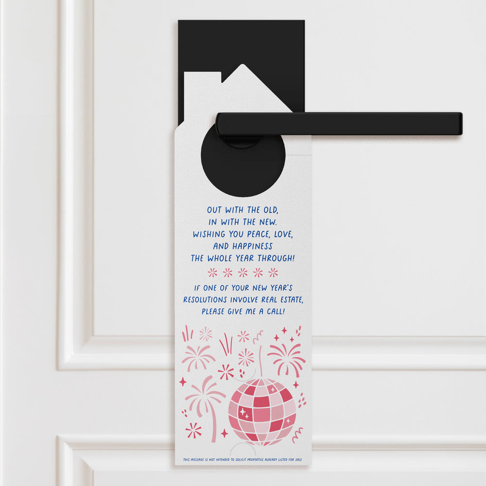 The Best Is Yet To Come! Happy New Year! Door Hangers Holiday Door Hanger Market Dwellings