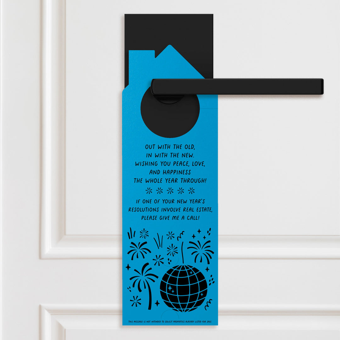 The Best Is Yet To Come! Happy New Year! Door Hangers Holiday Door Hanger Market Dwellings