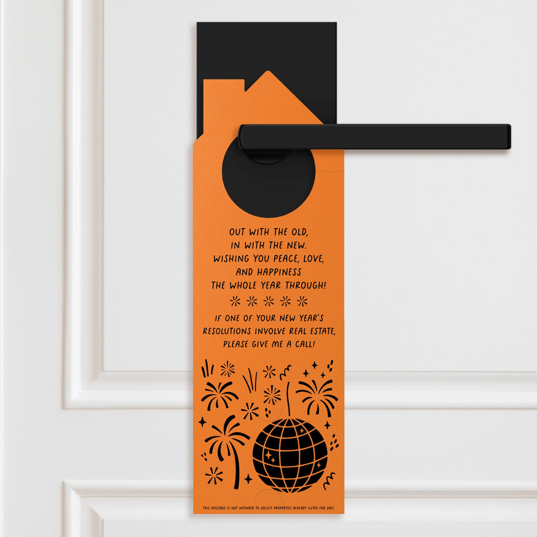 The Best Is Yet To Come! Happy New Year! Door Hangers Holiday Door Hanger Market Dwellings