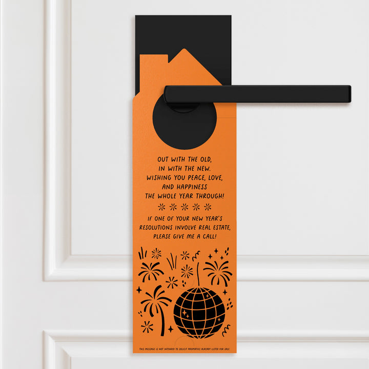 The Best Is Yet To Come! Happy New Year! Door Hangers Holiday Door Hanger Market Dwellings