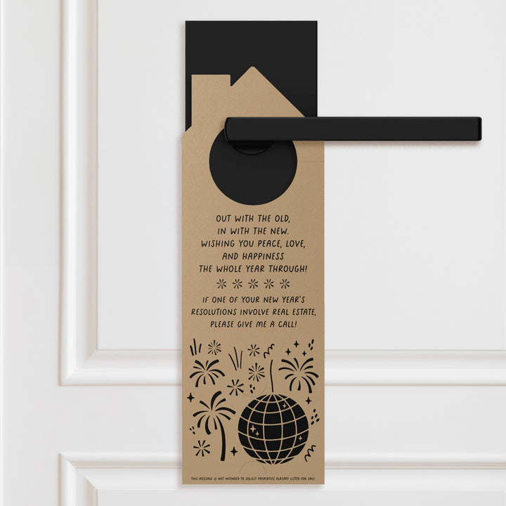 The Best Is Yet To Come! Happy New Year! Door Hangers Holiday Door Hanger Market Dwellings