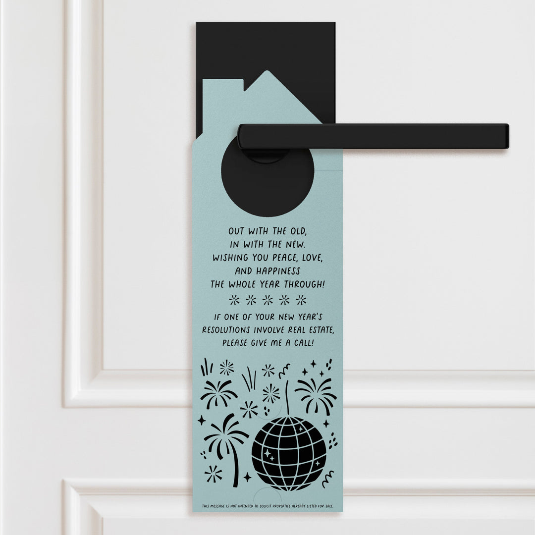 The Best Is Yet To Come! Happy New Year! Door Hangers Holiday Door Hanger Market Dwellings