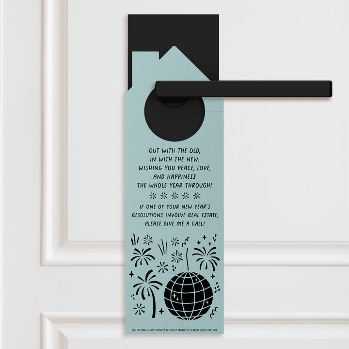 The Best Is Yet To Come! Happy New Year! Door Hangers Holiday Door Hanger Market Dwellings