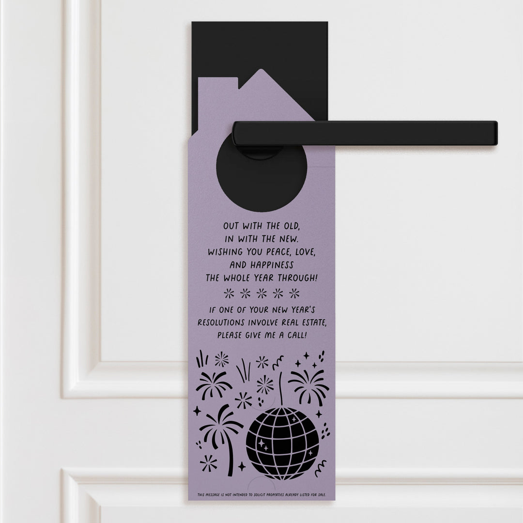 The Best Is Yet To Come! Happy New Year! Door Hangers