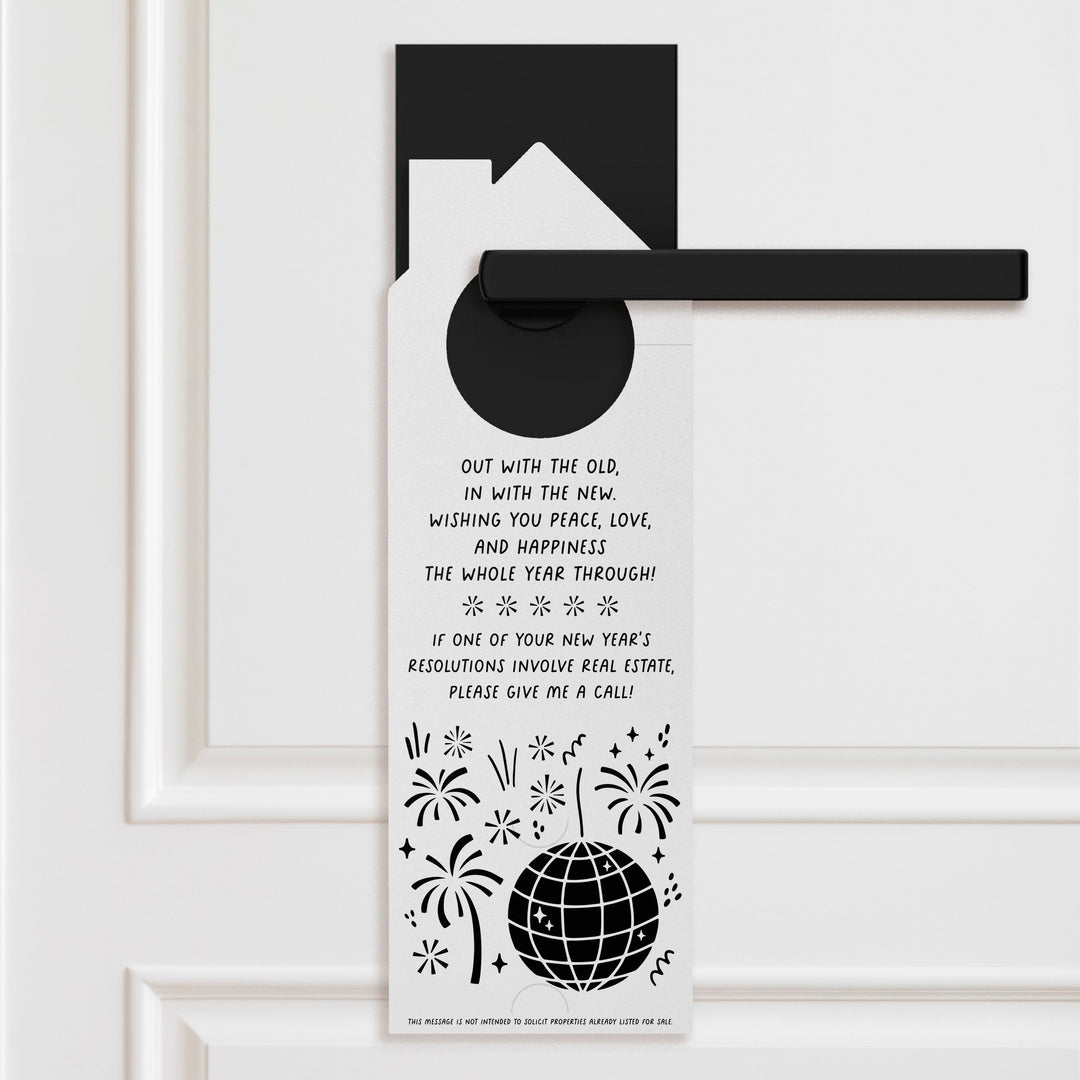 The Best Is Yet To Come! Happy New Year! Door Hangers Holiday Door Hanger Market Dwellings