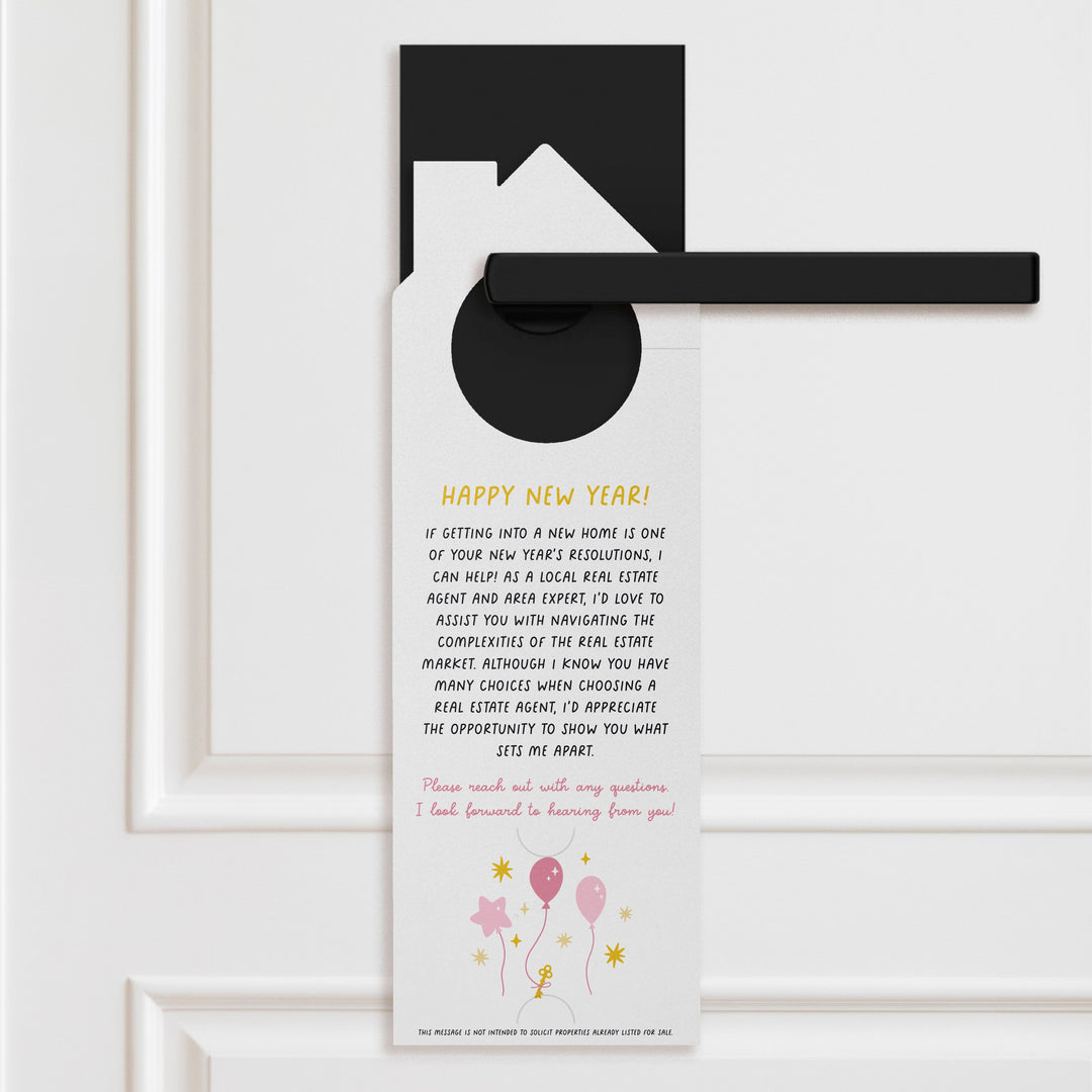 New Year, New Home? Door Hangers Holiday Door Hanger Market Dwellings