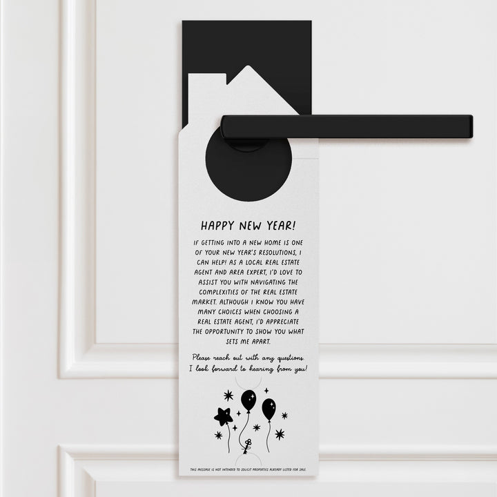 New Year, New Home? Door Hangers Holiday Door Hanger Market Dwellings