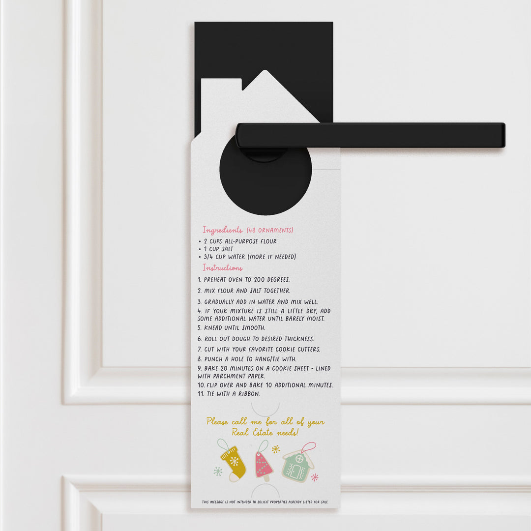 The Very Best Salt Dough Ornament Recipe Door Hangers Holiday Door Hanger Market Dwellings