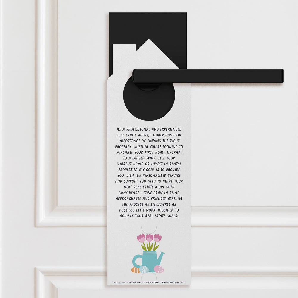 Happy Easter, Happy Spring, Happy Everything! Door Hangers Holiday Door Hanger Market Dwellings