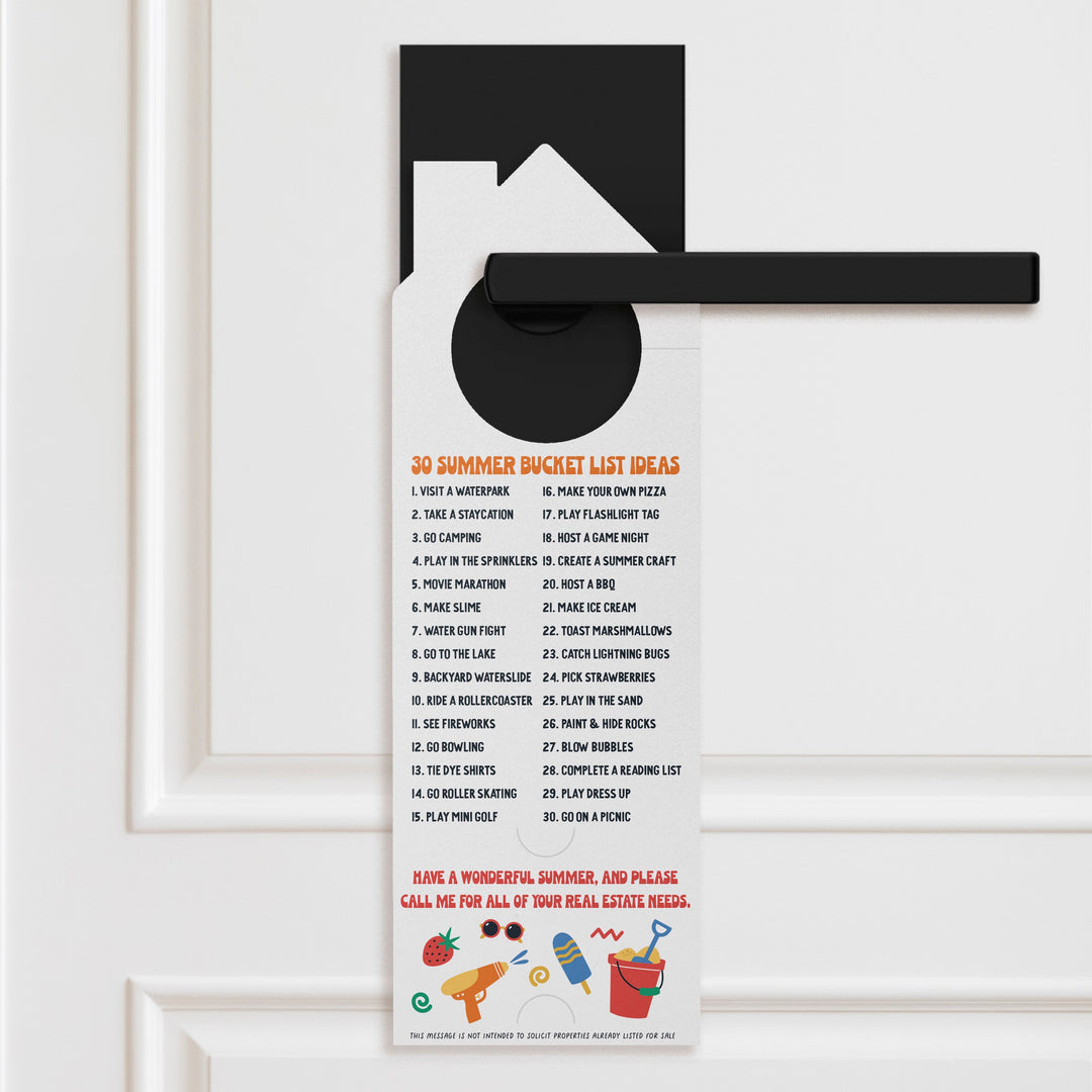 30 Summer Bucket List Ideas Door Hangers Season Door Hanger Market Dwellings