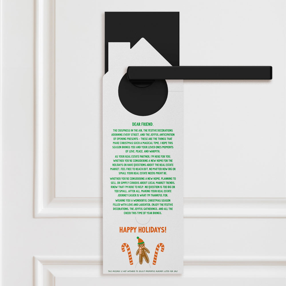 Wishing you a Magical Holiday Season Door Hangers Holiday Door Hanger Market Dwellings
