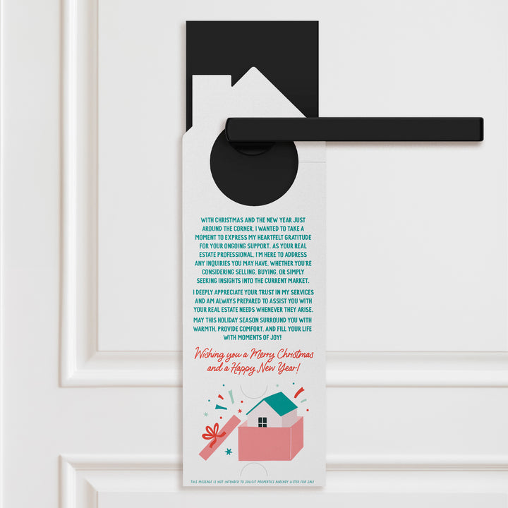 Wrap up Your Dream Home this Christmas Door Hangers Holiday Door Hanger Market Dwellings