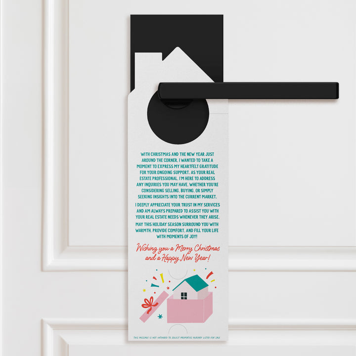 Wrap up Your Dream Home this Christmas Door Hangers Holiday Door Hanger Market Dwellings