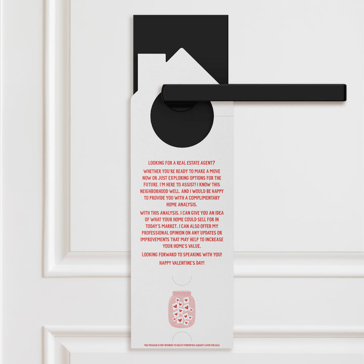 Valentine's Day Wish Jar Door Hangers Holiday Door Hanger Market Dwellings