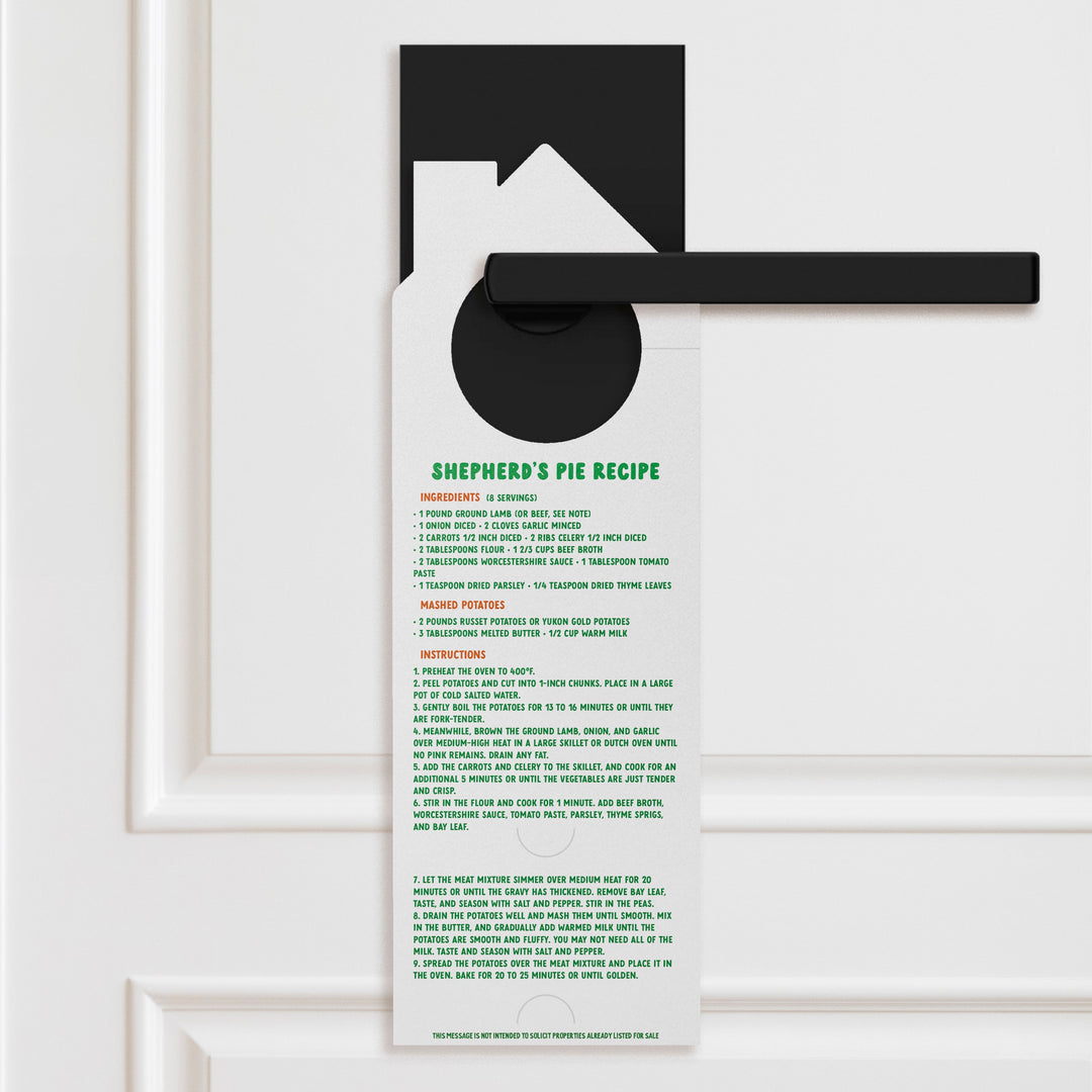 Cook Up Some Luck Door Hangers Holiday Door Hanger Market Dwellings