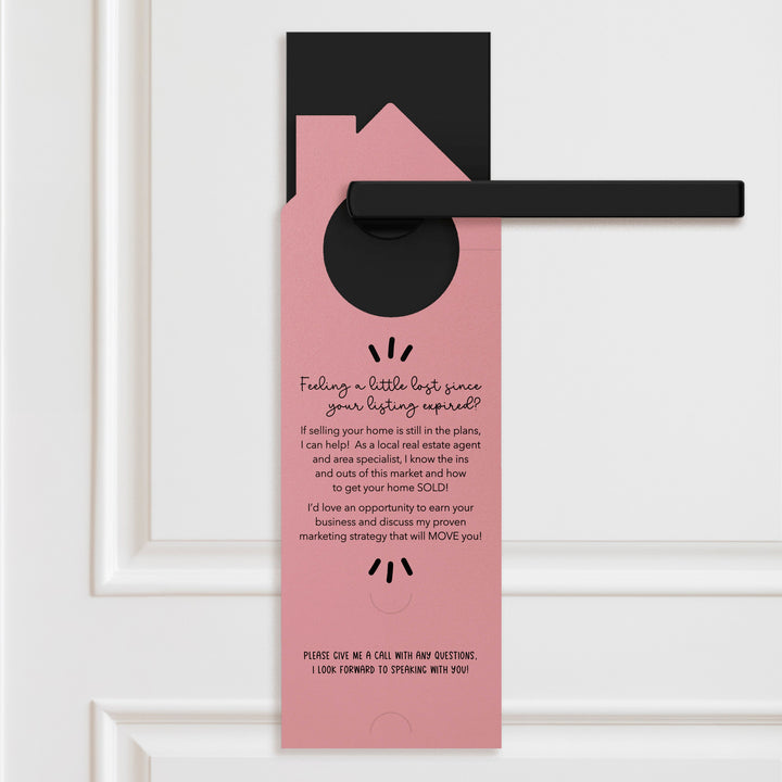 Things Will Work Out Real Estate Expired Listing Door Hangers Door Hanger Market Dwellings