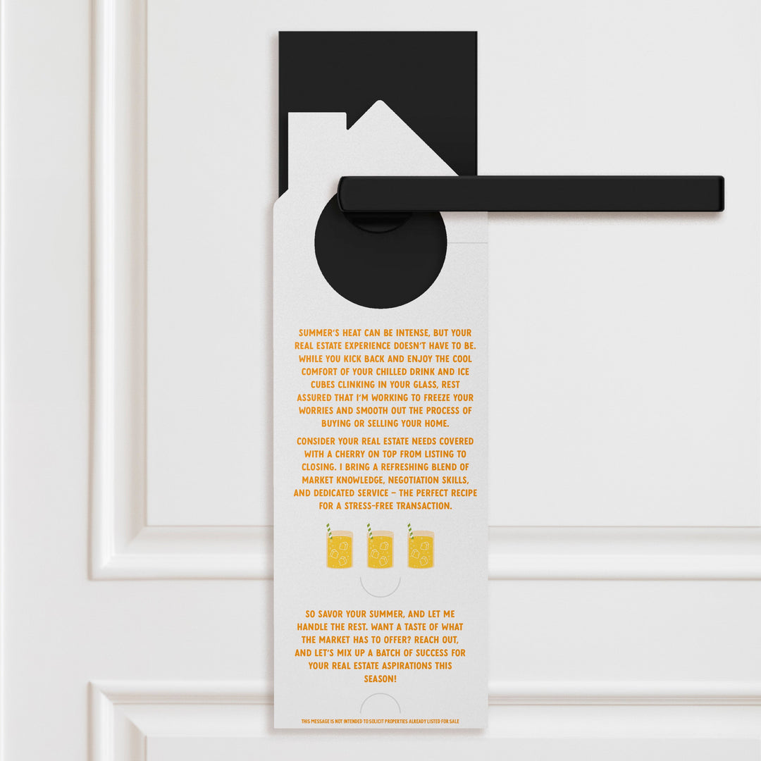 Chill Out, I've Got Your Real Estate Needs On Ice Door Hangers Season Door Hanger Market Dwellings