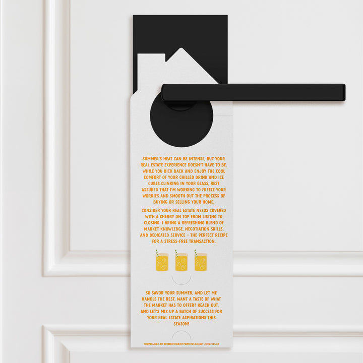 Chill Out, I've Got Your Real Estate Needs On Ice Door Hangers Season Door Hanger Market Dwellings