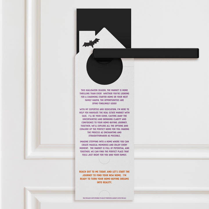 It's A Great Time To Buy A Home. I Can Feel It In My Bones! Door Hangers Holiday Door Hanger Market Dwellings