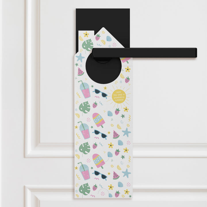 Hello Summer Door Hangers Season Door Hanger Market Dwellings