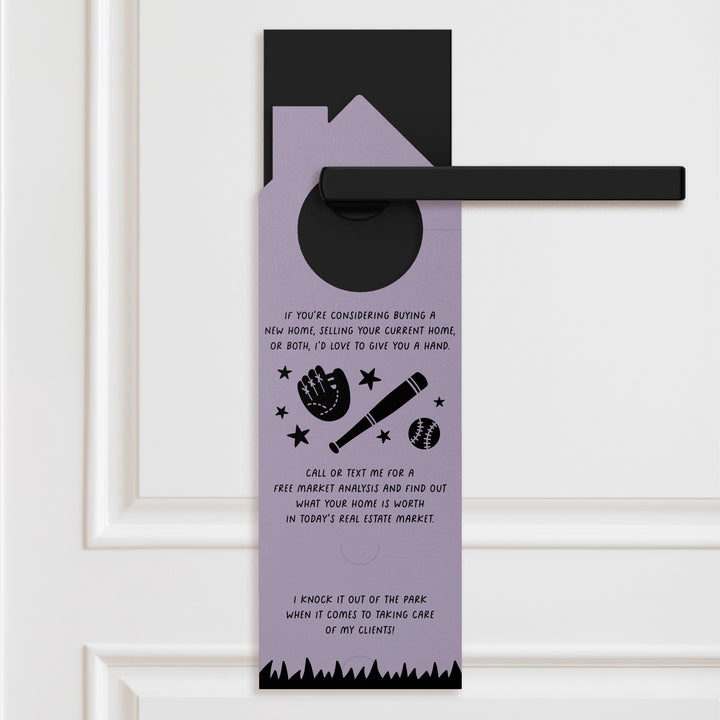 There Is No Base Like Home Door Hangers Season Door Hanger Market Dwellings