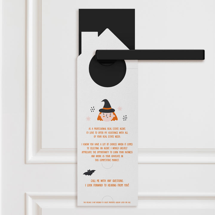 Need A Scary Good Real Estate Agent Door Hangers Holiday Door Hanger Market Dwellings