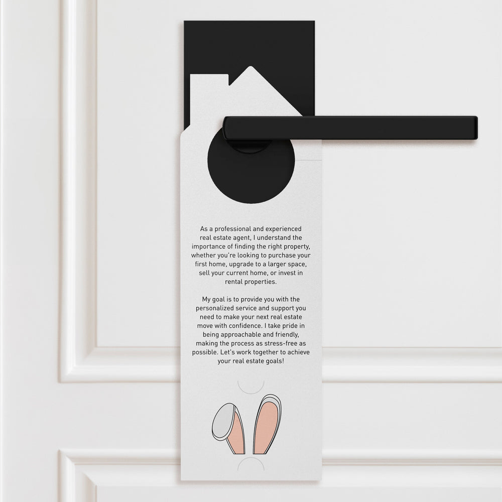 Do You Know Some Bunny? Door Hangers Holiday Door Hanger Market Dwellings