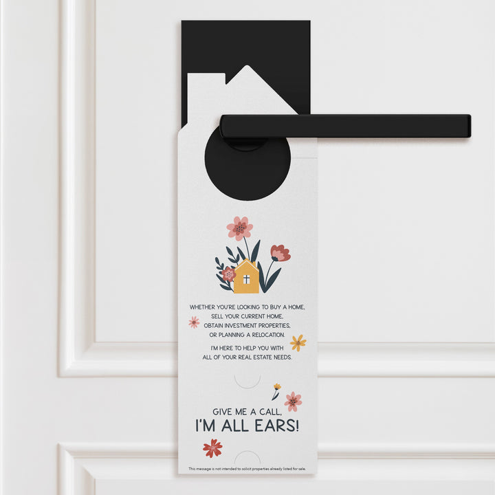 Know Some Bunny Looking to Buy or Sell? Door Hangers Holiday Door Hanger Market Dwellings