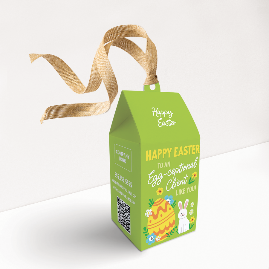 Happy Easter To An Egg-ceptional Client Like You Pop By Box | Real Estate | 51-BX1 Holiday Pop By Box Market Dwellings
