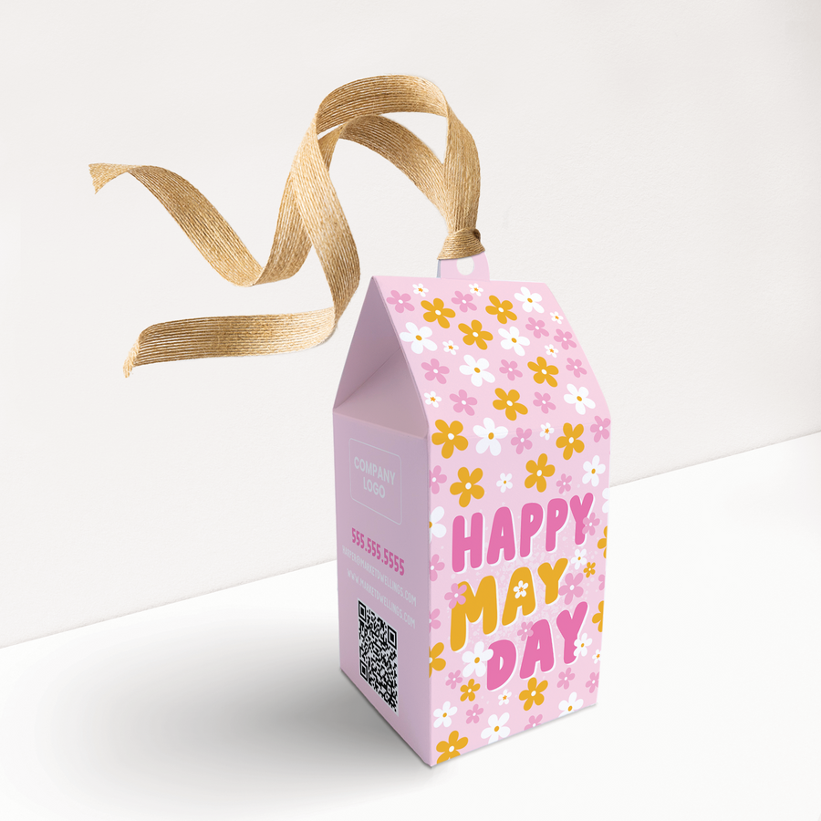 Happy May Day Pop By Box | Real Estate | 57-BX1 Holiday Pop By Box Market Dwellings