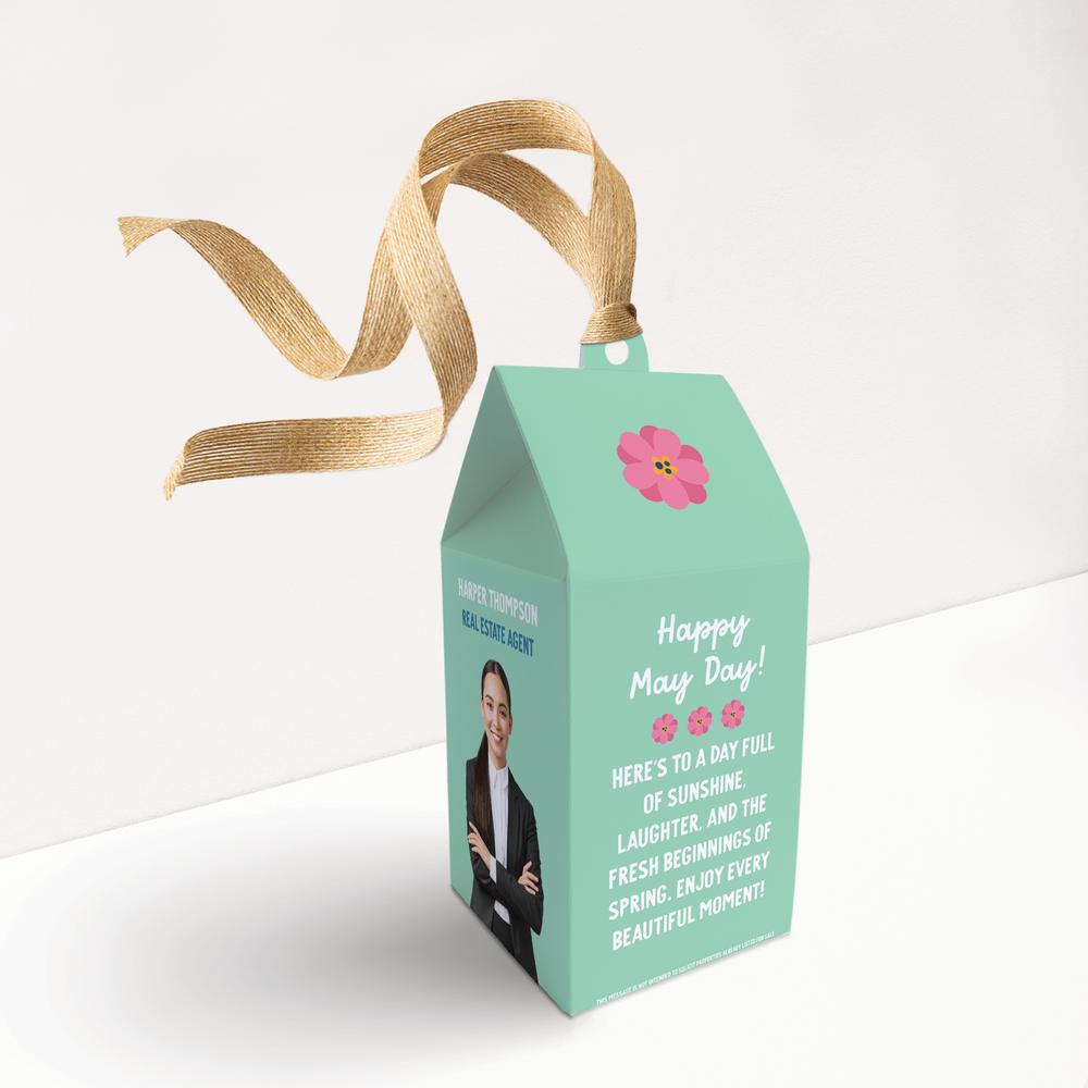 May Your Day Be Happy May Day Pop By Box | Real Estate | 56-BX1 Holiday Pop By Box Market Dwellings
