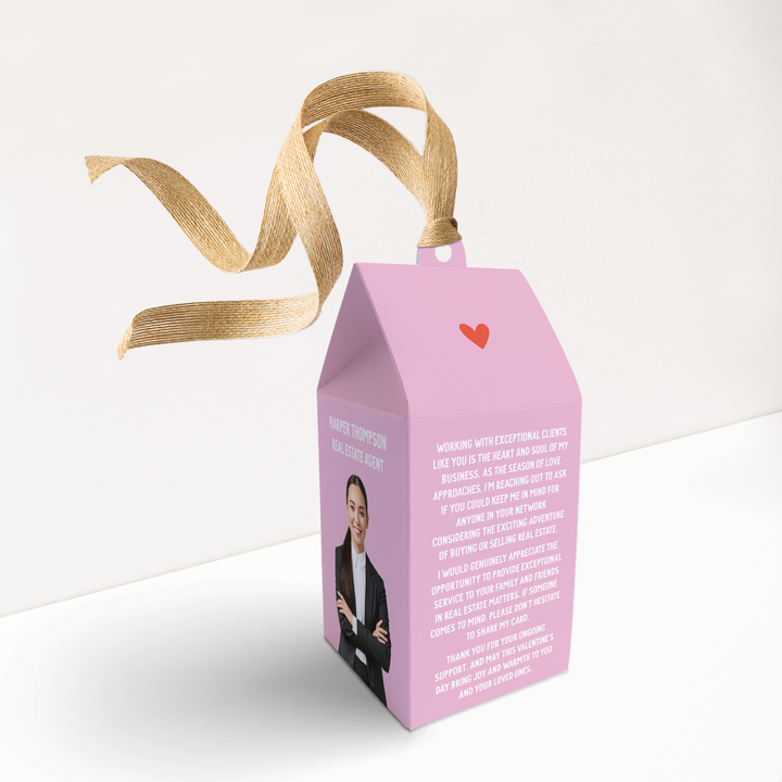 Thanks For The Love Valentine's Day Pop By Box | Real Estate | 34-BX1-AB Holiday Pop By Box Market Dwellings