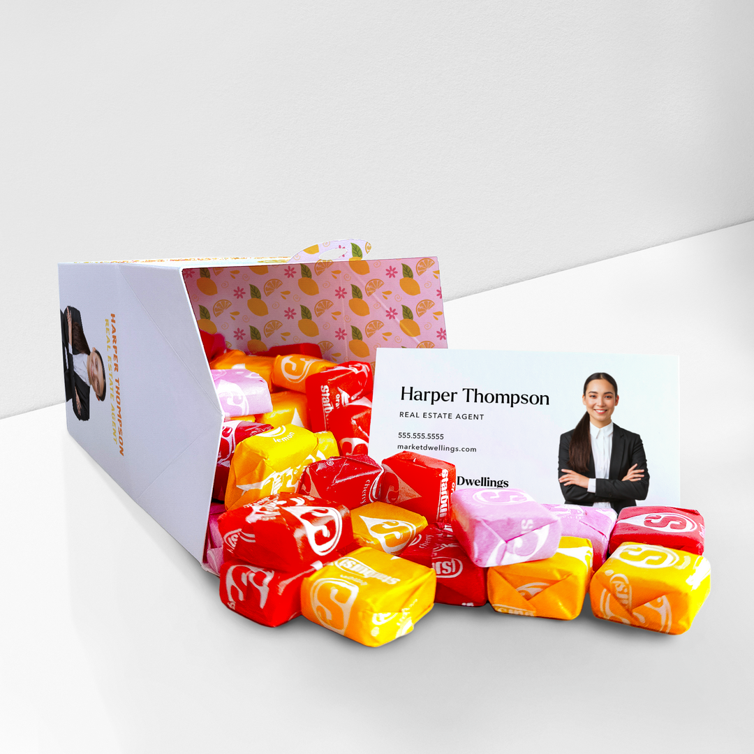 Your Referrals Make My Business Pitcher-Perfect | Pop By Box | Real Estate | 61-BX1 Season Pop By Box Market Dwellings