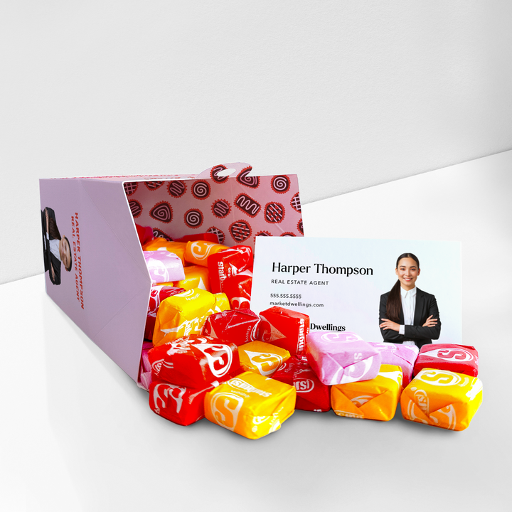 Your Referrals Are Sweeter Than A Box of Chocolates Valentine's Day Pop By Box | Real Estate | 35-BX1 Holiday Pop By Box Market Dwellings