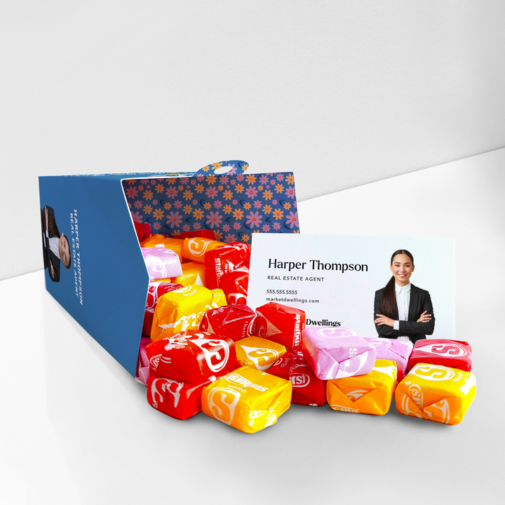 I'm All Ears For Your Referrals Pop By Box | Real Estate | 50-BX1 Holiday Pop By Box Market Dwellings