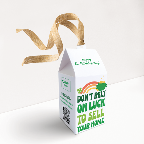 Don't Rely On Luck To Sell Your Home St. Patrick's Day | Real Estate Pop By Boxes Holiday Pop By Box Market Dwellings